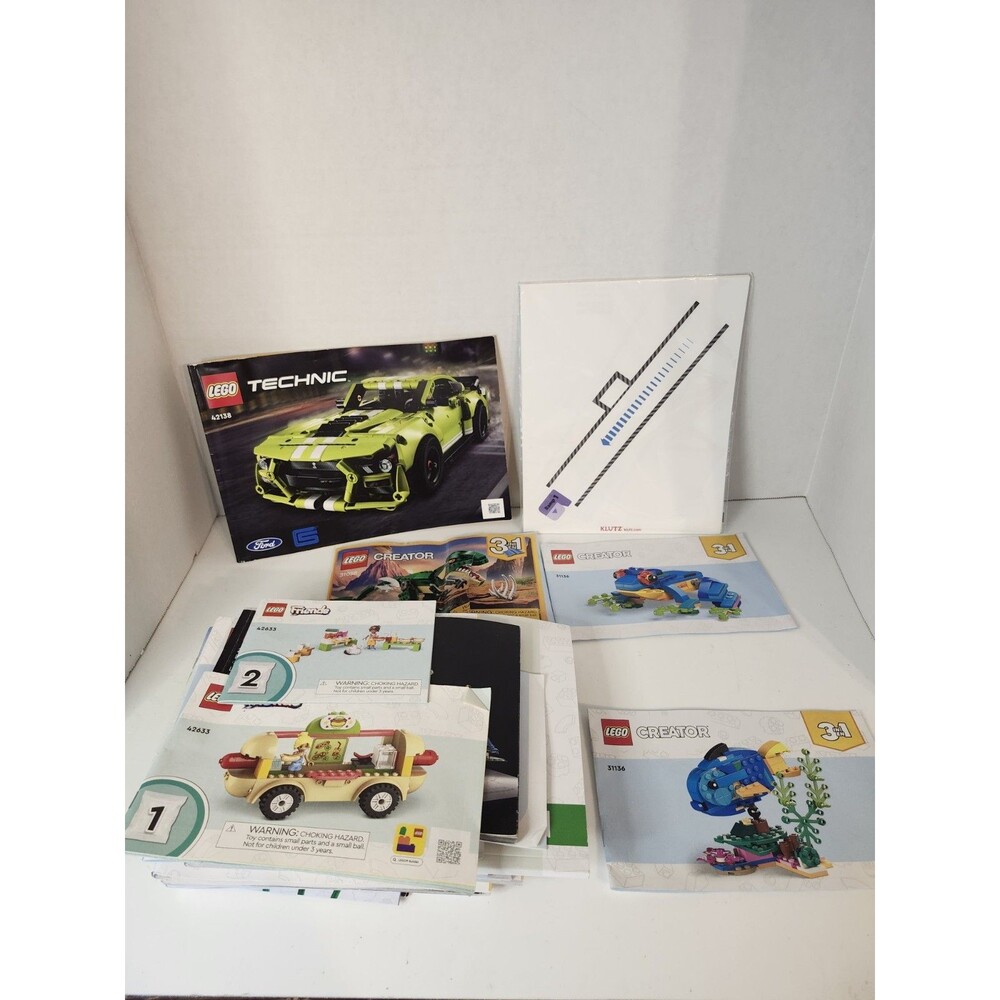 Lot Of Lego Manuals